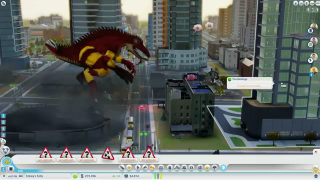 EA Got My <em>SimCity</em> Back, So I Killed It With a Giant Fire-Lizard